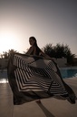 HER AURA SCARF - BLACK