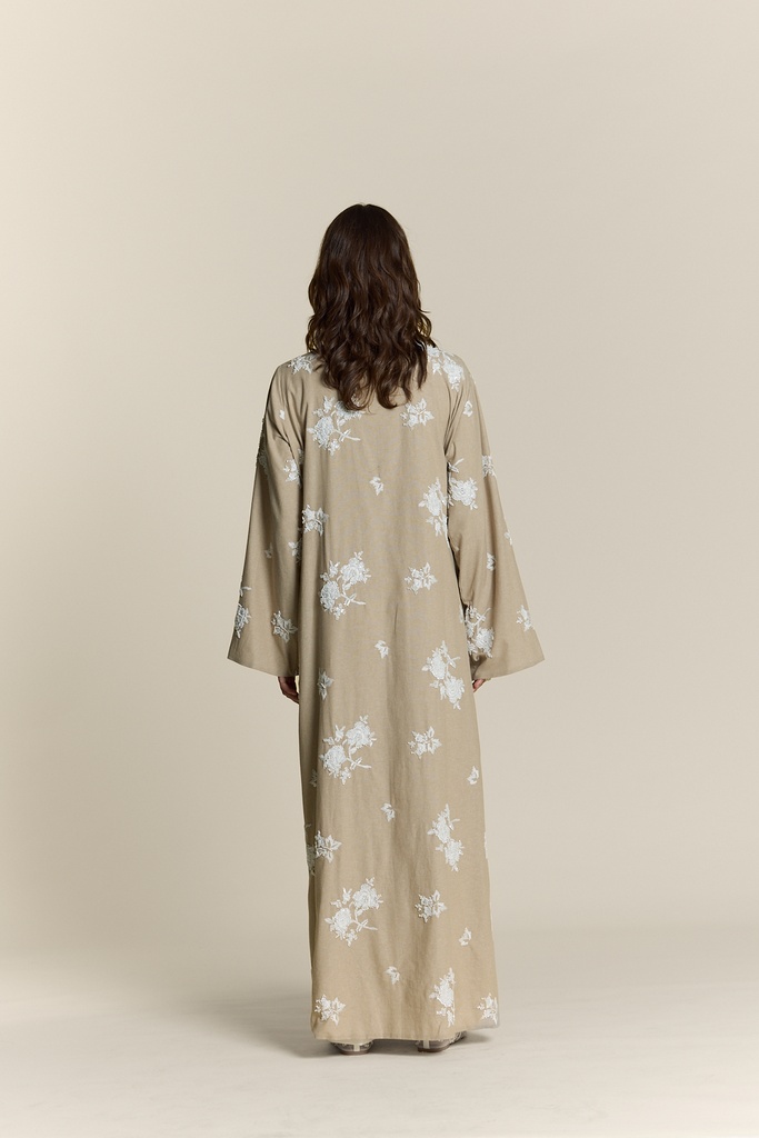 Bold Floral White