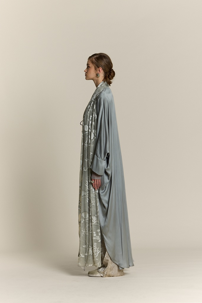 Soft Floral Grey