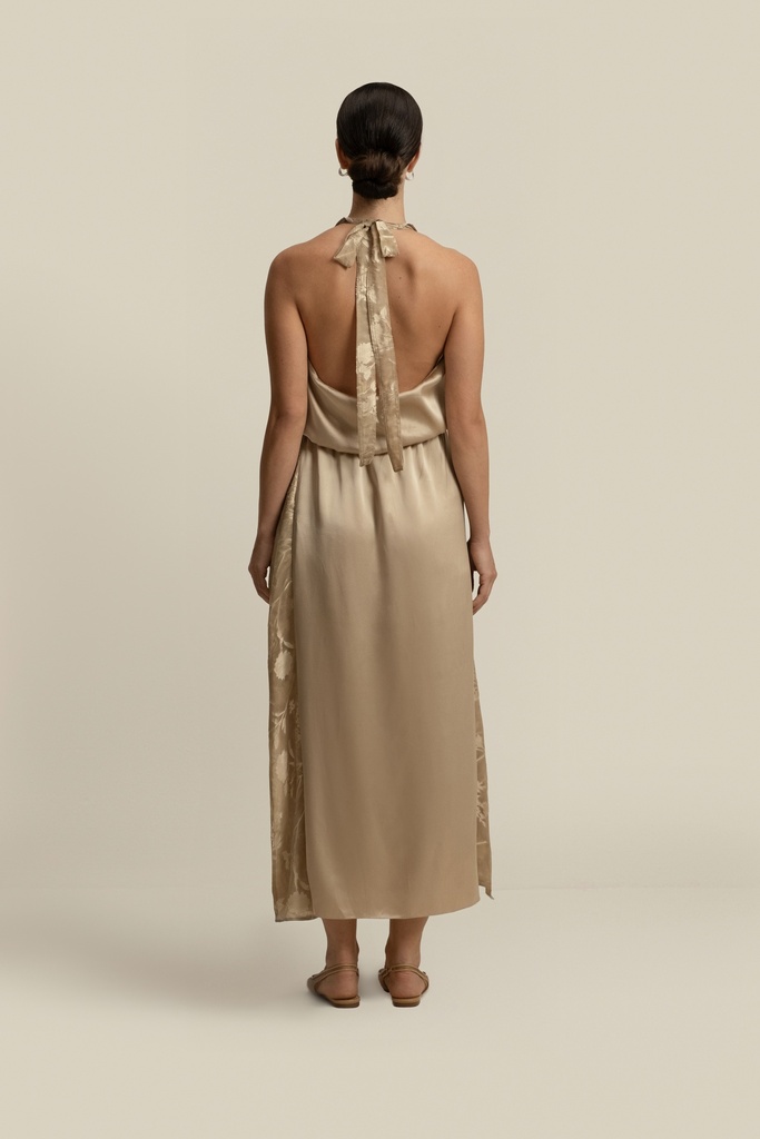 Soft Petal Sand Dress RTW