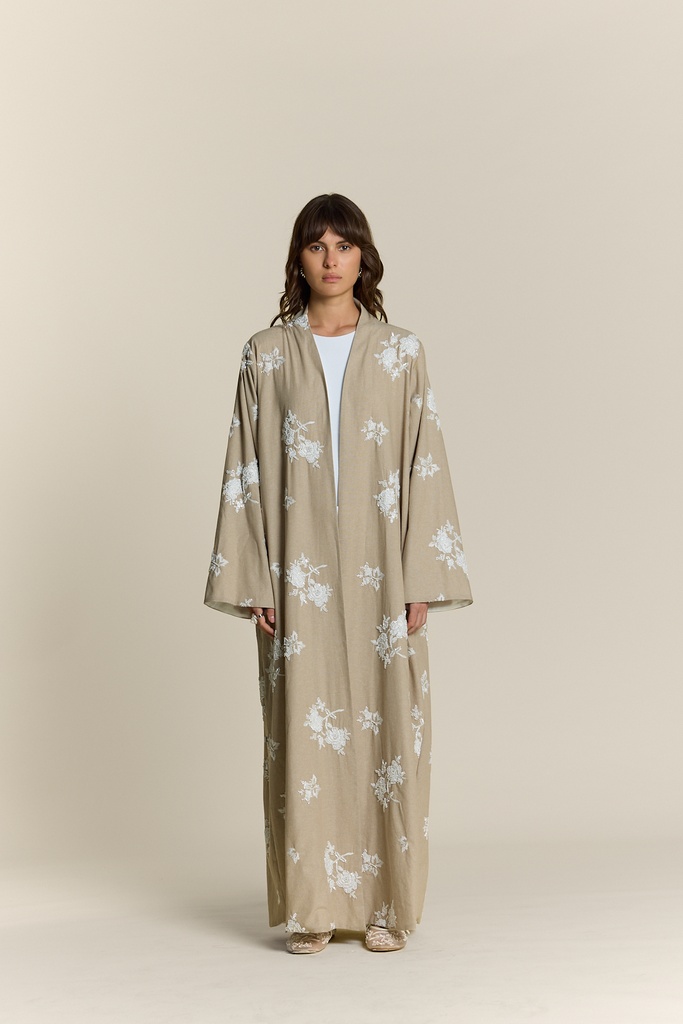 Bold Floral White