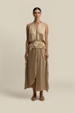Soft Petal Sand Dress